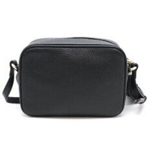 Gucci Disco Shoulder Soho Leather Bag Black